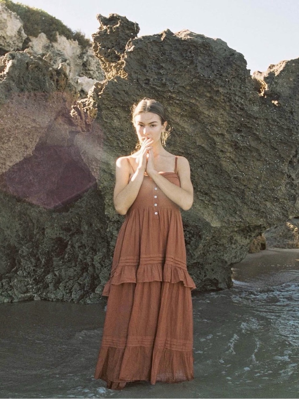 Kinga Csilla Salt Pleat Dress
